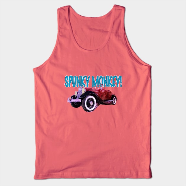 Spunky Monkey Roadster Tank Top by vivachas